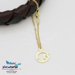 آویز ساعت طلا - طرح انار