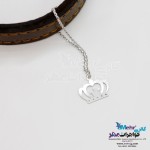 آویز ساعت طلا - طرح تاج