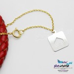 آویز ساعت طلا - طرح قلب