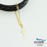 آویز ساعت طلا - طرح کلید