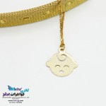 آویز ساعت طلا - طرح نوزاد پسر