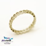انگشتر طلا - طرح لانه زنبوری
