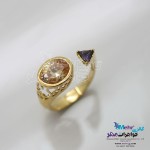 انگشتر طلا - طرح هندسی