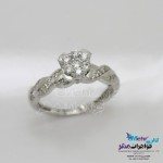 انگشتر طلا - طرح فلاور