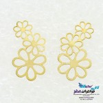 گوشواره طلا - طرح گل