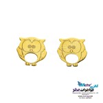 گوشواره طلا - طرح جغد