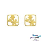 گوشواره طلا - طرح گل