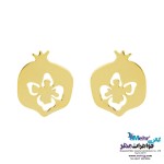 گوشواره طلا - طرح انار