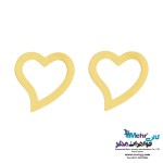 گوشواره طلا - طرح قلب