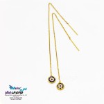 گوشواره طلا - طرح چشم نظر
