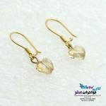 گوشواره طلا - سنگ سواروسکی قلب