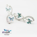 گوشواره جواهر - طرح پروانه