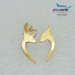 گوشواره طلا - طرح حیوانات