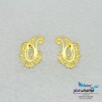 گوشواره طلا - طرح بته جقه