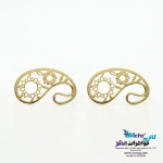 گوشواره طلا - طرح بته جقه