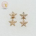 گوشواره طلا - طرح ستاره