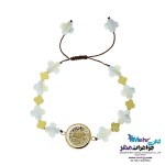 دستبند طلا و سنگ - طرح الله
