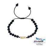 دستبند طلا و سنگ - طرح کارتیه