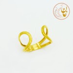 انگشتر طلا - طرح هندسی