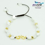 دستبند طلا و سنگ - طرح جوجه