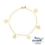 پابند طلا - طرح گل