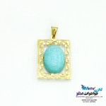 آویز طلا - طرح اسلیمی