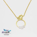 گردنبند طلا - طرح پروانه