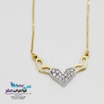 گردنبند طلا - طرح قلب