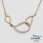 گردنبند طلا - طرح اشک