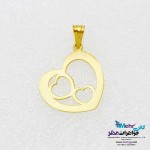 آویز طلا - طرح قلب