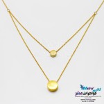 گردنبند طلا - طرح دایره