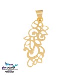 آویز طلا - طرح برگ