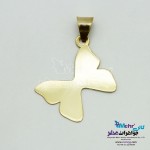 آویز طلا - طرح پروانه