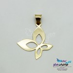 آویز طلا - طرح پروانه