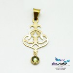 آویز طلا - طرح اسلیمی