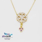 گردنبند طلا - طرح برف