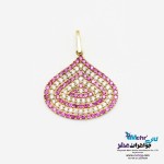 آویز طلا - طرح قطره