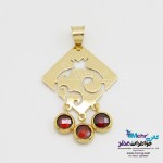آویز طلا - طرح انار