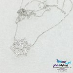 گردنبند طلا - طرح برف