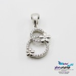 آویز طلا - طرح گل پنج برگ