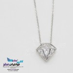 گردنبند طلا - طرح الماس