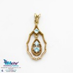 آویز طلا - طرح اشک