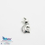 آویز طلا - طرح گربه اشرافی