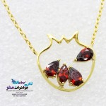 گردنبند طلا - طرح انار