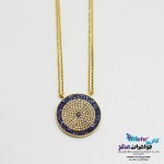 گردنبند طلا - طرح چشم نظر