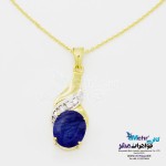 آویز طلا - طرح منحنی