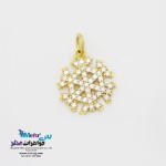آویز طلا - طرح برف