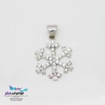 آویز طلا - طرح برف