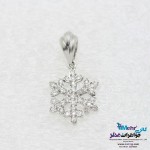 آویز طلا - طرح برف