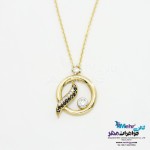 گردنبند طلا - طرح دایره